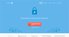 Desktop Screenshot of anonymox.net
