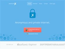 Tablet Screenshot of anonymox.net